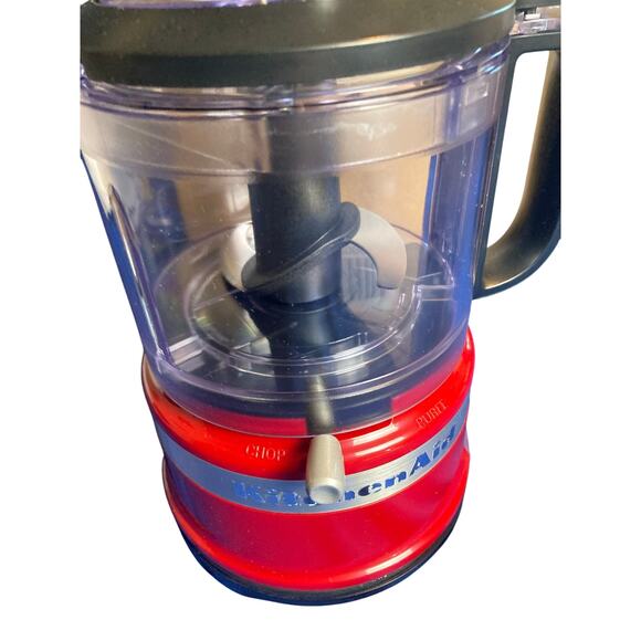 New Kitchen Aid Food Chopper Processor 3.5 Cup KFC3516Q Red with Manual - Picture 5 of 8